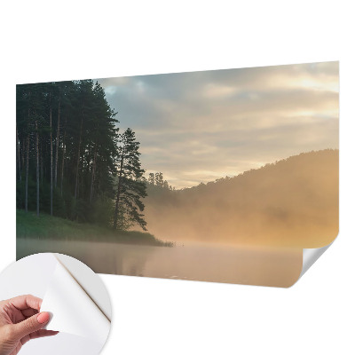 Fototapeta za otroško sobo z motivom meglenega jutra