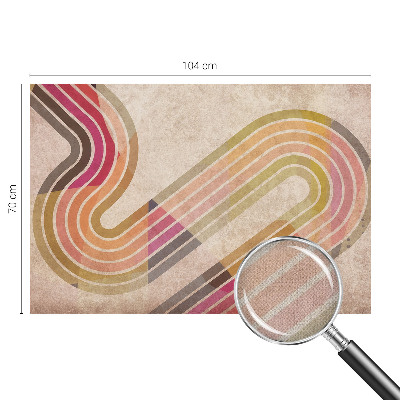 3D fototapeta z motivom geometrijskih črt