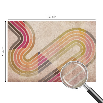 3D fototapeta z motivom geometrijskih črt