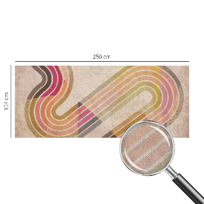 3D fototapeta z motivom geometrijskih črt