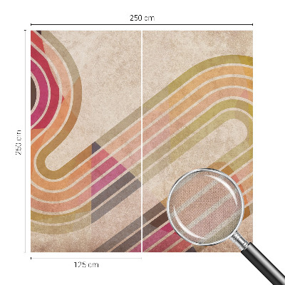3D fototapeta Geometrijske črte