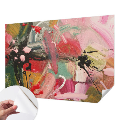 3D fototapeta z motivom barvitega kaosa