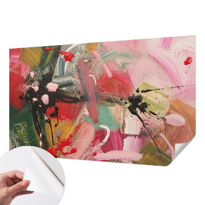 3D fototapeta z motivom barvitega kaosa