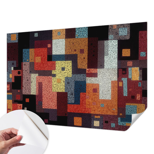 Otroška fototapeta Barvite oblike