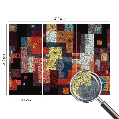 Otroška fototapeta Barvite oblike