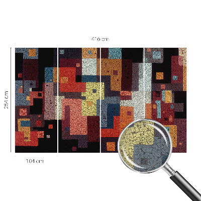 Otroška fototapeta Barvite oblike