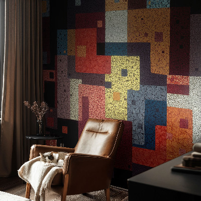 Otroška fototapeta Barvite oblike