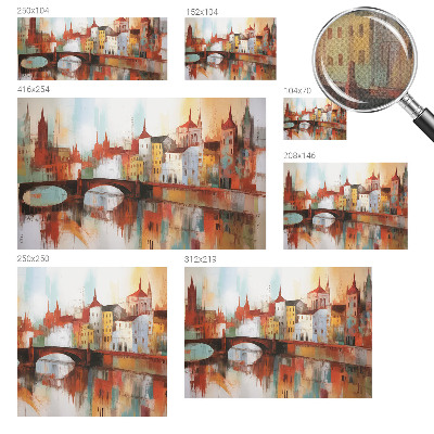 Samolepilna fototapeta Mestna pokrajina