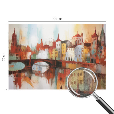 Samolepilna fototapeta Mestna pokrajina