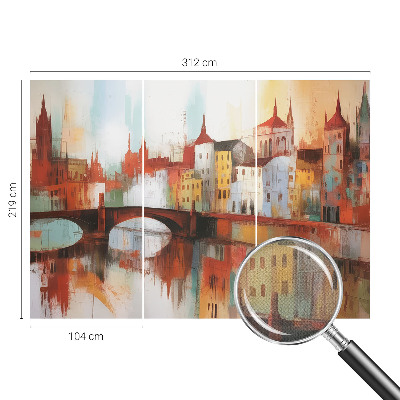 Samolepilna fototapeta Mestna pokrajina