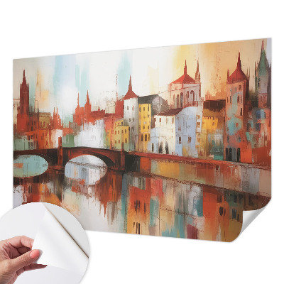 Samolepilna fototapeta Mestna pokrajina