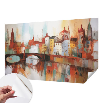 Samolepilna fototapeta Mestna pokrajina