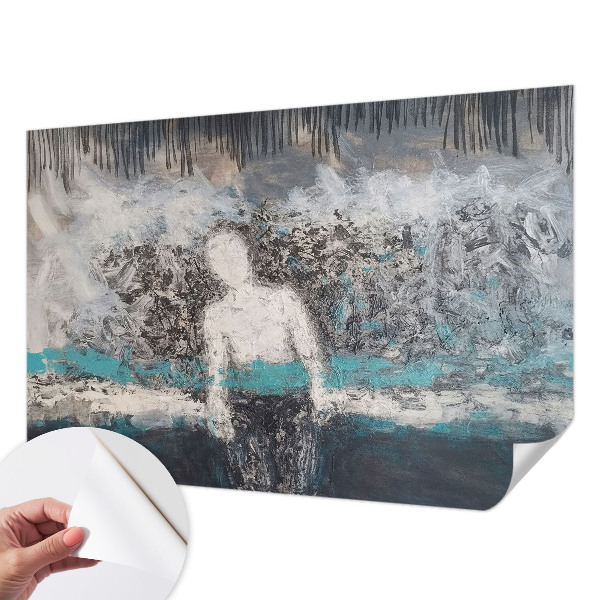 Samolepilna fototapeta za spalnico Skrivnostni svet