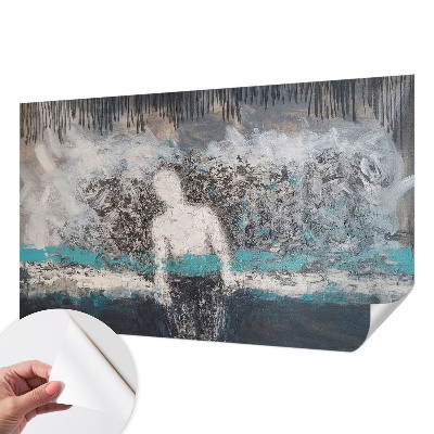 Samolepilna fototapeta za spalnico Skrivnostni svet