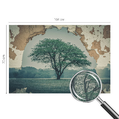 3D fototapeta Osamljeno drevo