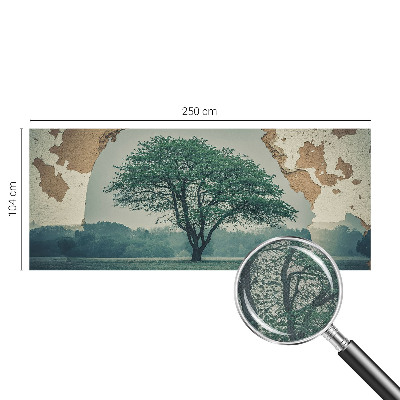 3D fototapeta z motivom osamljenega drevesa