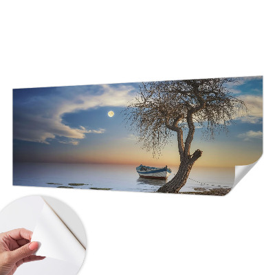 Samolepilna fototapeta za dnevno sobo z motivom mirne pokrajine