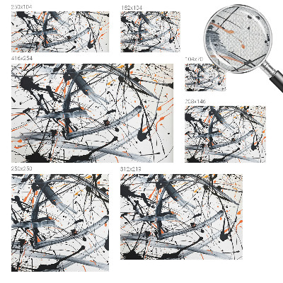 Samolepilna fototapeta za spalnico Energetski kaos