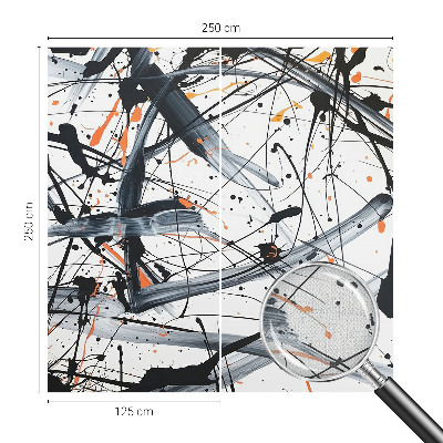 Samolepilna fototapeta za spalnico Energetski kaos