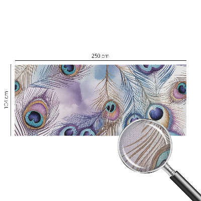 Fototapeta za otroško sobo Pavja perja