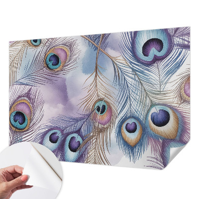 Fototapeta za otroško sobo Pavja perja