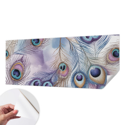 Fototapeta za otroško sobo Pavja perja