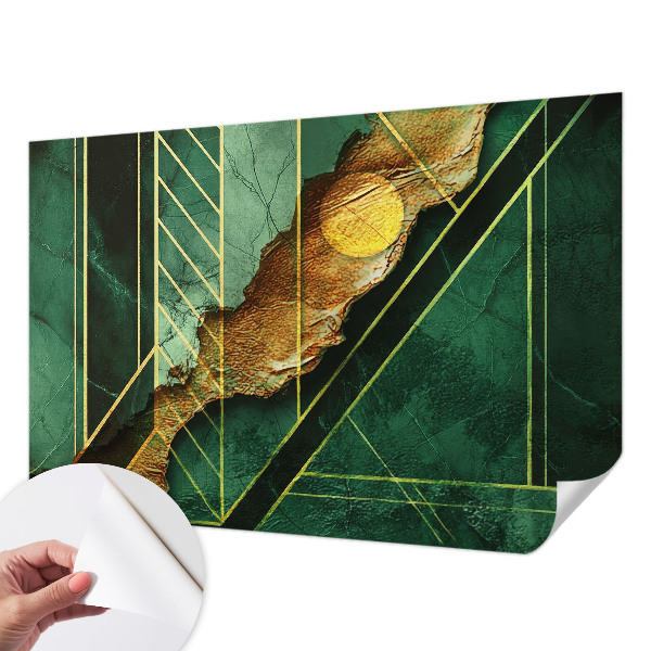 Samolepilna fototapeta z motivom geometrijske napetosti