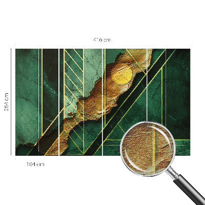 Samolepilna fototapeta z motivom geometrijske napetosti