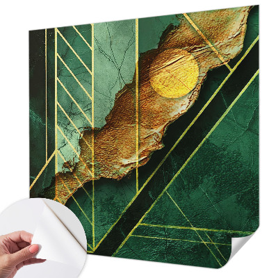 Samolepilna fototapeta z motivom geometrijske napetosti