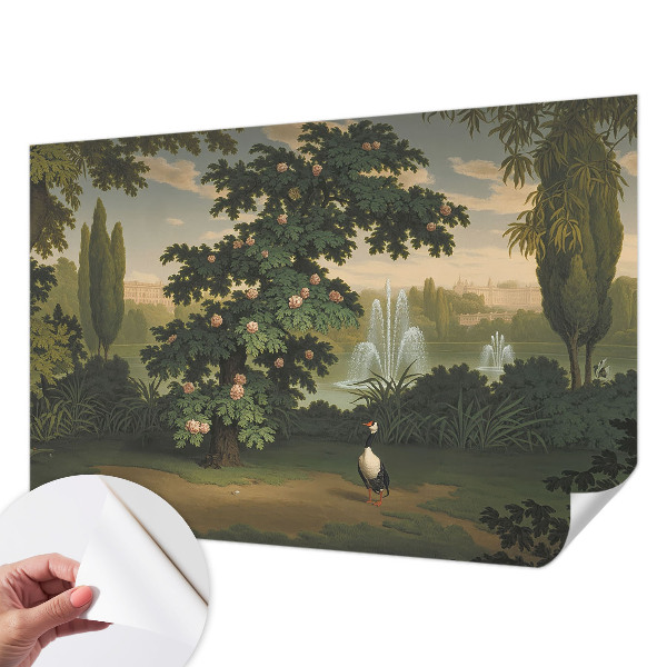 Samolepilna fototapeta za dnevno sobo Naravni vrt