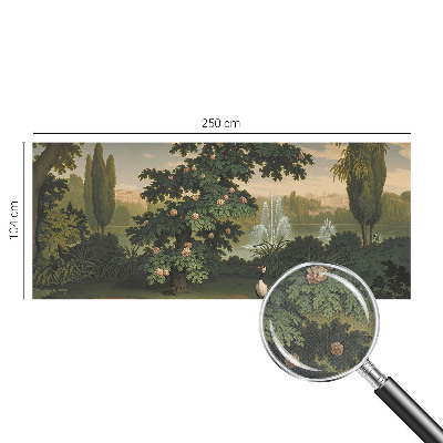 Samolepilna fototapeta za dnevno sobo Naravni vrt