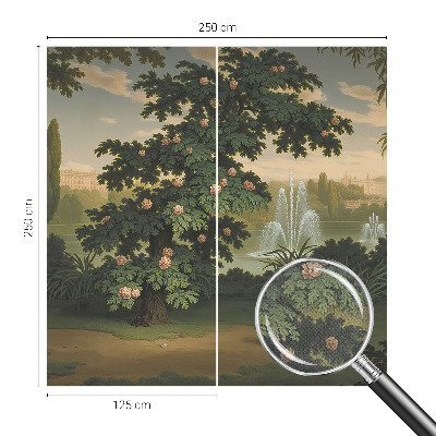 Samolepilna fototapeta za dnevno sobo Naravni vrt