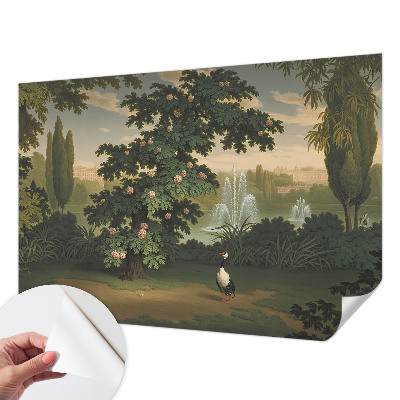 Samolepilna fototapeta za dnevno sobo Naravni vrt