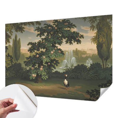 Samolepilna fototapeta za dnevno sobo Naravni vrt