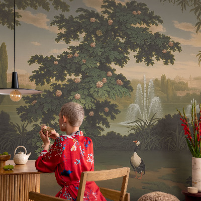 Samolepilna fototapeta za dnevno sobo Naravni vrt