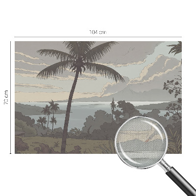 3D fototapeta Eksotična pokrajina