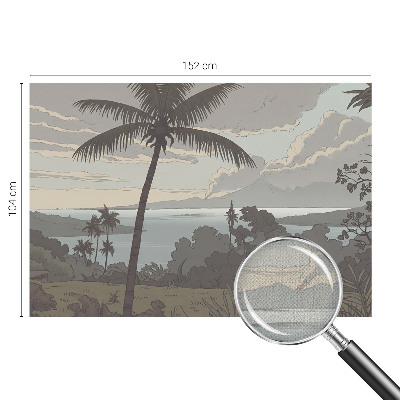 3D fototapeta Eksotična pokrajina