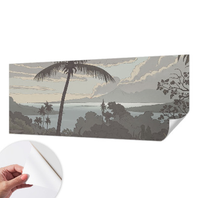 3D fototapeta z motivom eksotične pokrajine