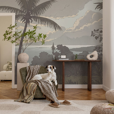 3D fototapeta Eksotična pokrajina