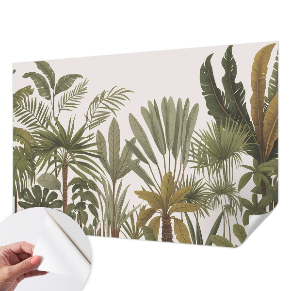 Samolepilna fototapeta Eksotični listi
