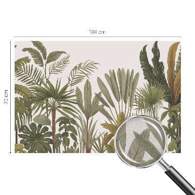 Samolepilna fototapeta Eksotični listi