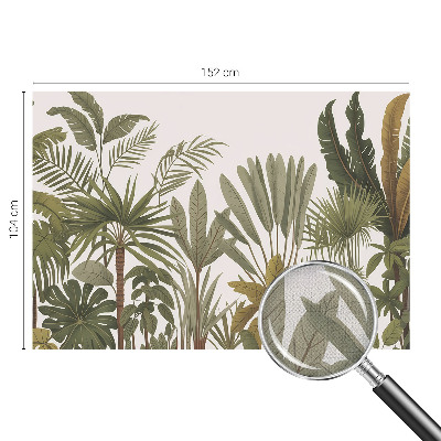 Samolepilna fototapeta Eksotični listi