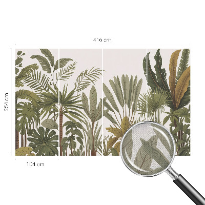 Samolepilna fototapeta Eksotični listi