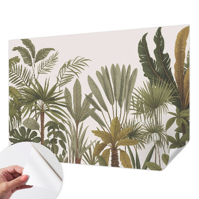 Samolepilna fototapeta Eksotični listi