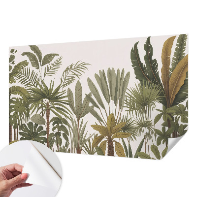 Samolepilna fototapeta Eksotični listi