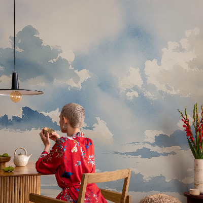 Samolepilna fototapeta Nebeški oblaki