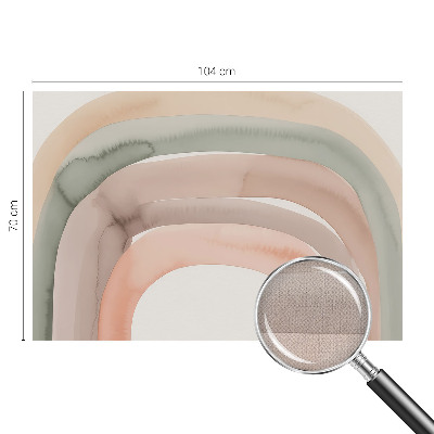 Samolepilna fototapeta za dnevno sobo Mavrični loki