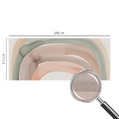 Samolepilna fototapeta za dnevno sobo Mavrični loki