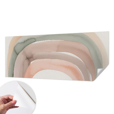 Samolepilna fototapeta za dnevno sobo Mavrični loki