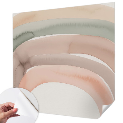 Samolepilna fototapeta za dnevno sobo Mavrični loki